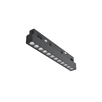Светильник 22 см, 12W, 3000K-6000K Maytoni Technical Points Exility LED TR031-4-12W3K-S-DS-B черный, 36°, Dim Exility