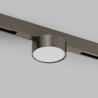 Светильник на шине 16*7,4*5,4 см, *LED*6W, 3000K, Denkirs SHINE PRIME FLOW 3000К | ШАЙН ПРАЙМ ФЛОУ 3000К DK4761-DN, темный никель