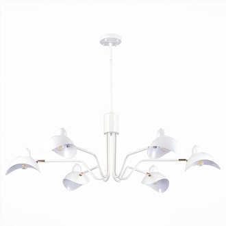 Люстра подвесная 110 см, 360W, ST LUCE MINNE SL1801.513.06 Белый