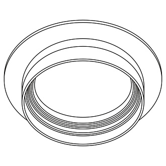 Светильник встраиваемый 10*2,5 см, GX53 Citilux Hardy CL002D10 белый, вр 9 см