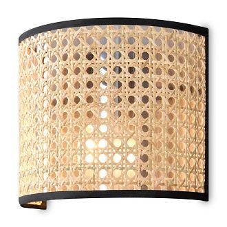 Бра 20*11*17 см, 1*E14*40W, Freya Mixture FR5483WL-01B, черный