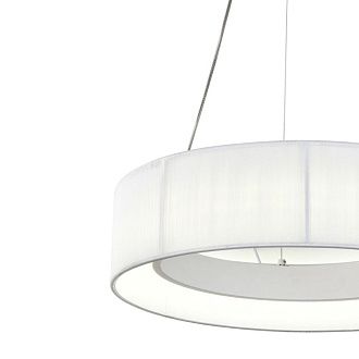 Подвесной светильник 38 см, 25W, 3000-6000K, Indigo Luminosa 13041/A/1P White V000208L, белый