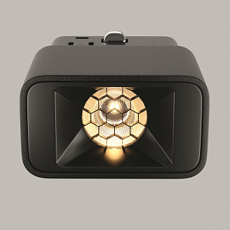 Светильник на шине 3,6*2,1*4,5 см, LED, 2W, 3000К, Maytoni Technical Points S TR100-2-2W3K-S-B черный