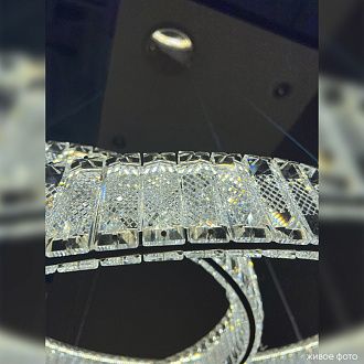 Светильник 80 см, 120W, 3000K, Crystal Lux MUSIKA SP120W LED GOLD, золото