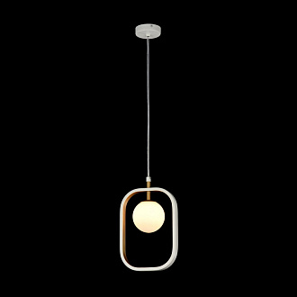 Подвесной светильник Maytoni Avola MOD431-PL-01-WG белый/золото