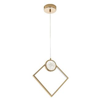 Светильник 25*25*35-135 см, *LED*20W, 4000K, LED4U L8602-1 GD, Золото