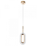 Светильник 12 см, 8W, 4000K, Arte Lamp OVALE A2489SP-1GO, золото