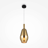 Подвесной светильник 16*16*342 см, 1*E27, 60W, Maytoni Duality MOD271PL-01B7 черный