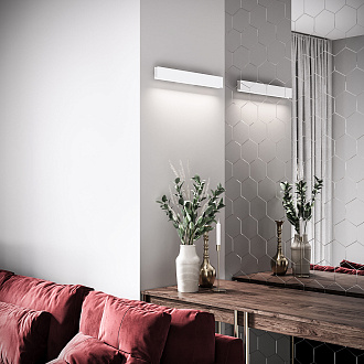 Подсветка LED 12W, 4000 К, 50*6*5 см, белый, Elektrostandard LINE MRL LED 1127