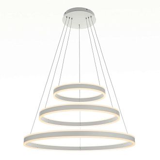 Люстра 80*120 см LED*195 W, 3000 / 5500 К Citilux Дуэт Белый CL719680