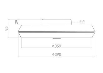 Потолочный светильник 39 см, 24W Freya Cells FR10012CL-L24W, 3000-6500K, белый