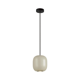 Подвес 12*12*120 см, 1 GU10*4W, Odeon Light Cocoon, черный 5060/1GA