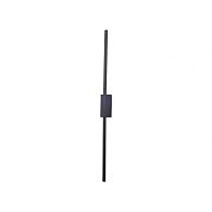 Бра 80 см, 10W, 3000K Kink Light Стен KIN08419-80,19 черный