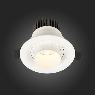 Встраиваемый светильник Zoom 9 см, 7W 3000K ST LUCE Встраиваемые светильники ST701.538.07 Белый
