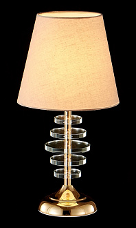 Настольная лампа 22 см, Crystal Lux ARMANDO LG1 GOLD Золотой