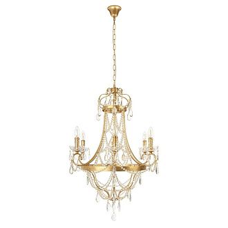 Подвесная люстра 64 см, Loft IT Foil 10430/6, золото