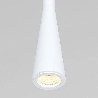 Подвесной акцентный светильник 6*6*140 см, LED, 7W, 3000K, Elektrostandard Vist 50312 LED, белый