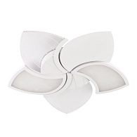 Потолочный cветильник **5,5 см, LED 60W, 3000 / 6500К, Белый LED4U L1044-550 WH