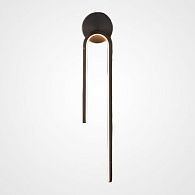 Бра WIKI WALL Black 55*10*55 см, 1*LED*8W, 3000, 4000, 6000K, ImperiumLoft wiki-wall01, Чёрный