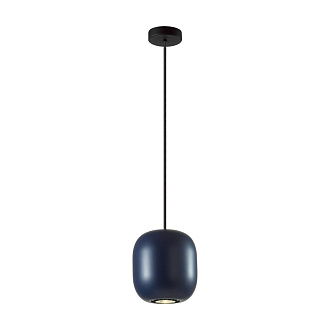 Подвес 12*12*120 см, 1 GU10*4W, Odeon Light Cocoon, черный 5060/1CA