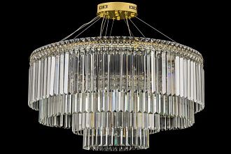 Люстра подвесная **41 см, Led лента*LED*134W, 3000/6000K, Arti Lampadari Ovindoli Gold Ovindoli L 1.5.80+40.101 G, Золото
