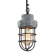 Подвесной светильник Lussole Commack GRLSP-9691, 13*45 см, серый