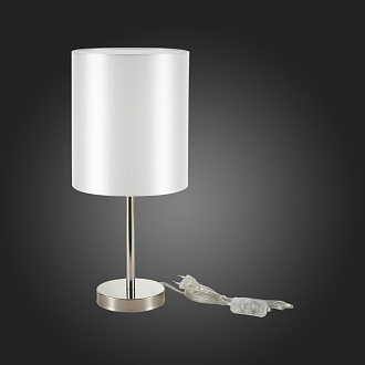 Прикроватная лампа 20 см,  EVOLUCE NOIA SLE107304-01 Никель