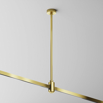 Стойка 2,9*2,9*40,6 см, Maytoni Technical Magnetic trаck system Flarity латунь TRA158C-SL1-BS латунный