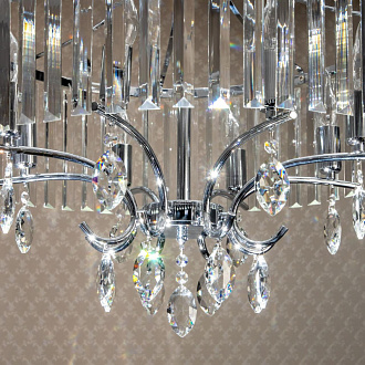 Люстра 59 см Citilux Инга CL335181 хром