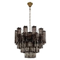 Подвесная люстра 60 см, Loft IT Murano 10580/600 Smoke, бронза-дымчатый