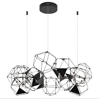 Светильник 85 см, 56W, 4000K, Odeon Light Trellis 5087/56L, черный хром