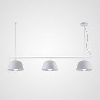 Подвесной светильник Ambit White Long 126*25*20 см, 3*E27*60W, ImperiumLoft MU01, Белый