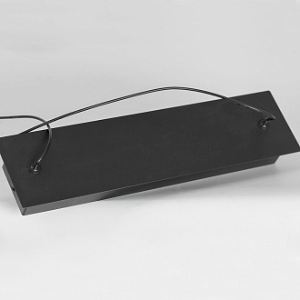 Линейно-подвесной светильник 120*50/120 см, 1*led*40W 3000K Lussole Lassen LSP-7256 серый/черный