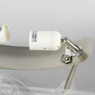 Торшер Lussole LSP-0609, 35*180 см, матовый никель