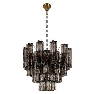 Подвесная люстра 60 см, Loft IT Murano 10580/600 Smoke, бронза-дымчатый