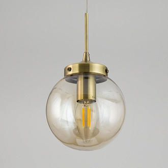 Светильник подвесной Citilux Планета CL105115, черный-бронза