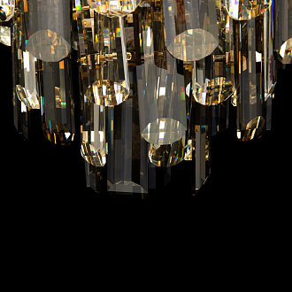 Подвесной светильник Maytoni Diamant Crystal Flare DIA200PL-08G, диаметр 61 см, золото