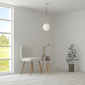 Светильник 20 см, Maytoni Basic form MOD321PL-01W1, белый