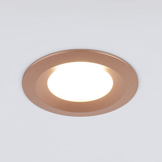 Встраиваемый точечный светильник 110 MR16 золотой Elektrostandard