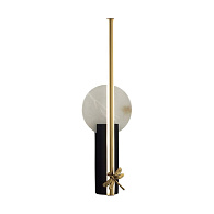 Настенный светильник 46 см, 13W, 3000K, Odeon Light L-vision Strekoza 5413/13WL, черный-бронза