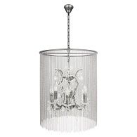 Подвесная люстра 50 см, Loft IT Vaille Crystal 10450/500, графит