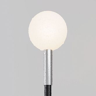 Ландшафтный светильник *4,4*-80 см, *LED*2,4W, 3000K, Maytoni Outdoor Shin O523FL-L2PT3K, Платина