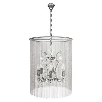 Подвесная люстра 50 см, Loft IT Vaille Crystal 10450/500, графит
