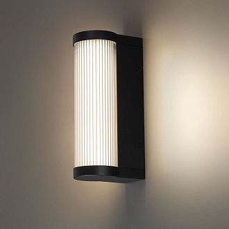 Светильник фасадный 30 см, 12W, 3000K, Novotech 359984, черный