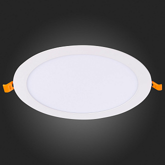 Встраиваемый светильник 22 см, 18W 4000K ST LUCE Встраиваемые светильники ST209.548.18 Белый, вр 20,5 см