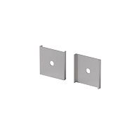 Комплект креплений (для профиля 35×35) 4 шт., ALM-3535B-MT Maytoni Led Strip Накладной-подвесной профиль Серебро 642091, Черный