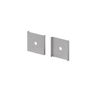 Комплект креплений (для профиля 35×35) 4 шт., ALM-3535B-MT Maytoni Led Strip Накладной-подвесной профиль Серебро 642091, Черный