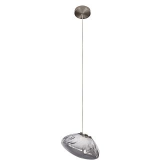 Подвесной светильник 25 см, 6W, 3000K, Loft IT Random 10469M Smoke, никель