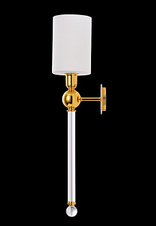 Бра Crystal Lux MIRABELLA AP1 GOLD/WHITE Золото