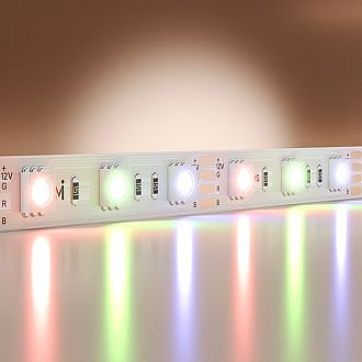 Светодиодная лента Base 12В 5050 14,4Вт/м RGB 5м IP 20 201195 Maytoni Technical, цена за метр, катушкой по 5 м